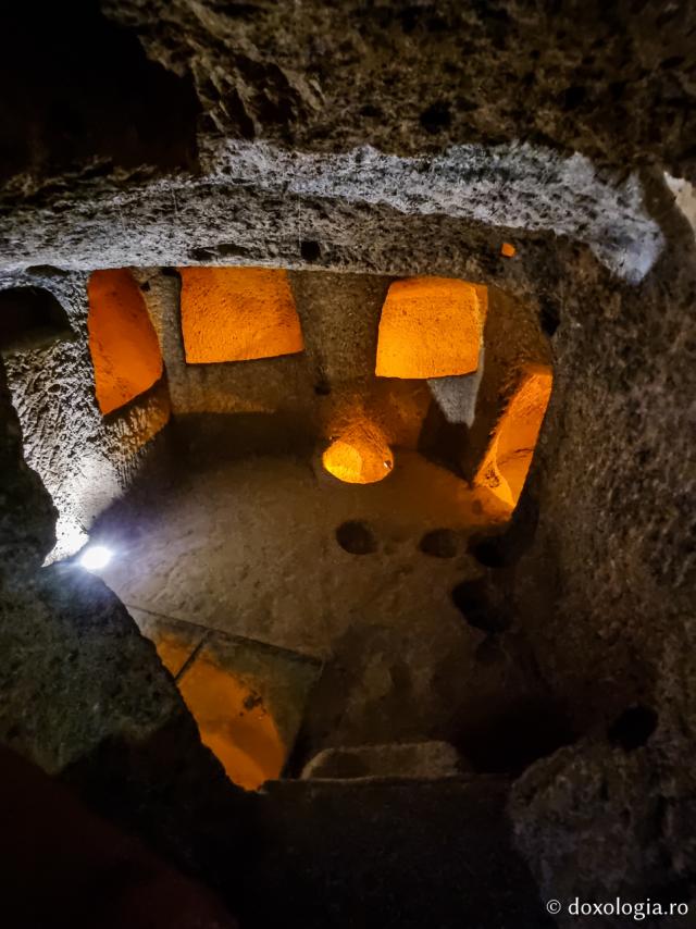 (Foto) Oraşul subteran Kaymakli din Cappadocia