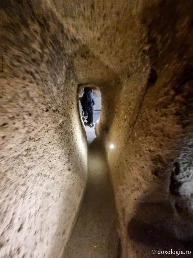 (Foto) Oraşul subteran Kaymakli din Cappadocia