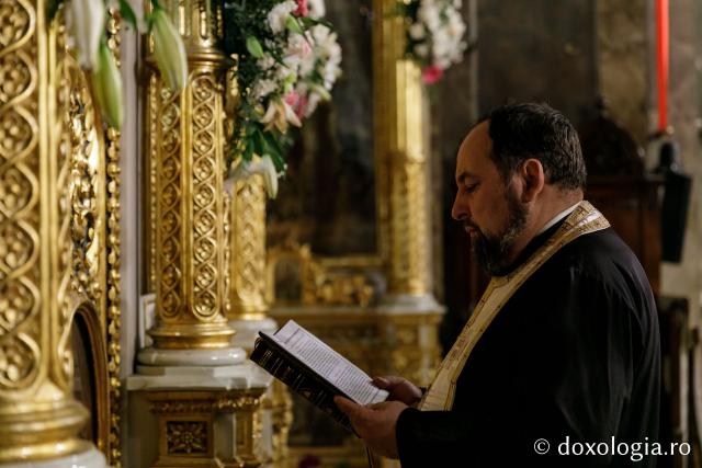 (Foto) Priveghere în cinstea Sfântului Mare Mucenic Gheorghe și a Sfântului Ierarh Iosif cel Milostiv