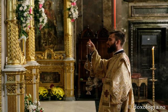 (Foto) Priveghere în cinstea Sfântului Mare Mucenic Gheorghe și a Sfântului Ierarh Iosif cel Milostiv