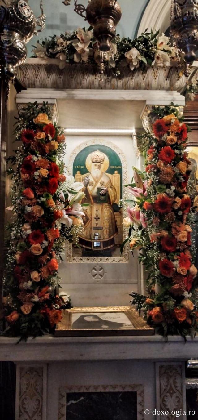(Foto) Sărbătoarea Sfântului Ierarh Nectarie – Eghina, 2022