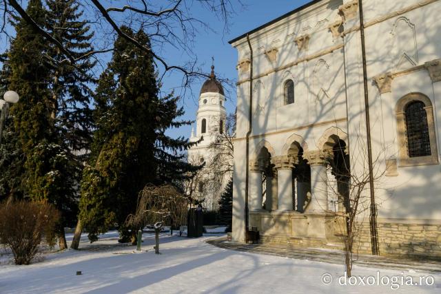 (Foto) La pas prin Târgul Ieșilor într-o dimineață geroasă
