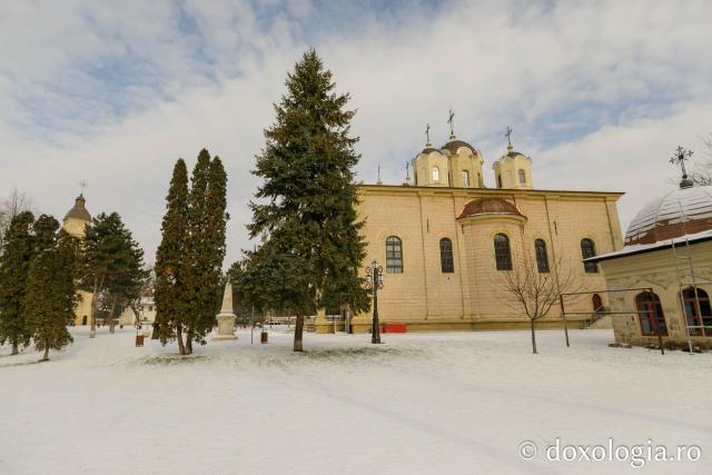 (Foto) La pas prin Târgul Ieșilor într-o dimineață geroasă