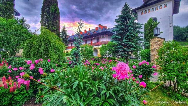 (Foto) Zile liniștite de iunie la Mănăstirea Sihăstria 