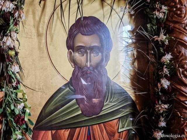 Icoană Sfântul Ioan Iacob Hozevitul - Mănăstirea „Sfântul Ioan Iacob” Corlățeni