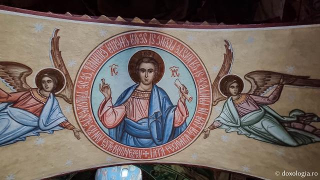 Frescă - Biserica „Buna Vestire” de la Mănăstirea Sihăstria Putnei