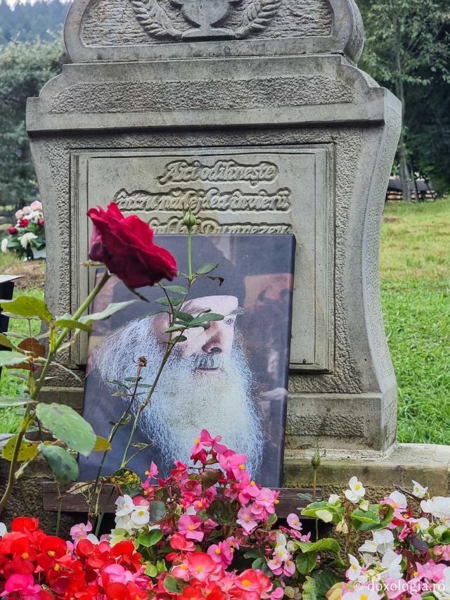 Mormântul Părintelui Proclu Nicău - Cimitirul Mănăstirii Sihăstria Putna