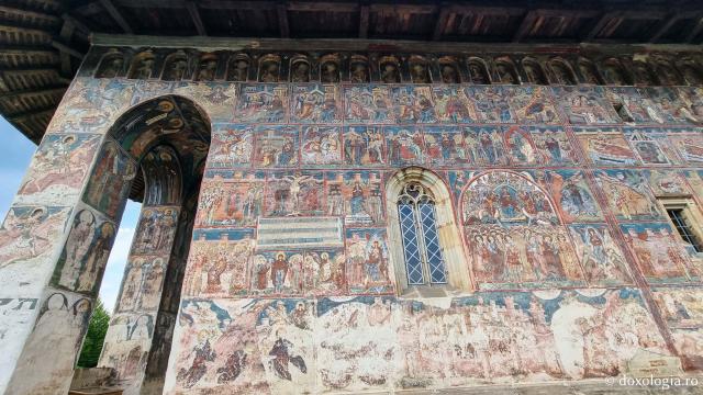 Frescă exterioară - Mănăstirea Humor