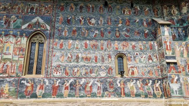 Frescă exterioară - Mănăstirea Sucevița
