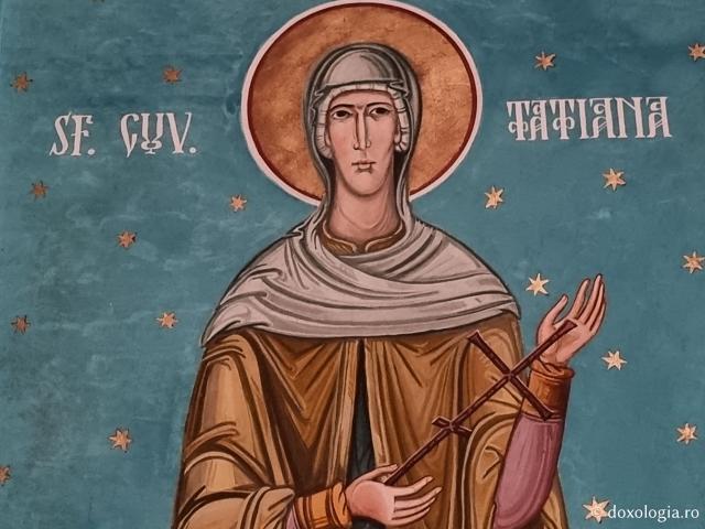 Sfânta Tatiana - Paraclisul „Sfântului Ierarh Leontie” de la Mănăstirea Bogdana