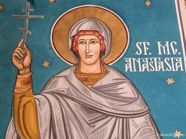Sfânta Anastasia - Paraclisul „Sfântului Ierarh Leontie” de la Mănăstirea Bogdana