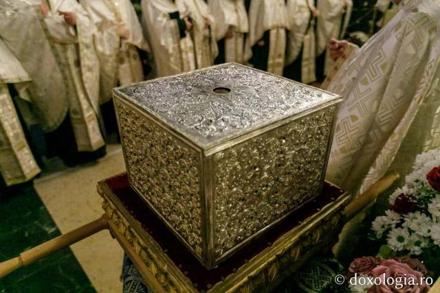 2021 - moaștele Sfântului Gheorghe Pelerinul, aduse de la Mănăstirea Văratec