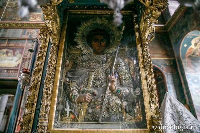 Icoana Sfântului Gheorghe dăruită Mănăstirii Zografu de Ștefan cel Mare