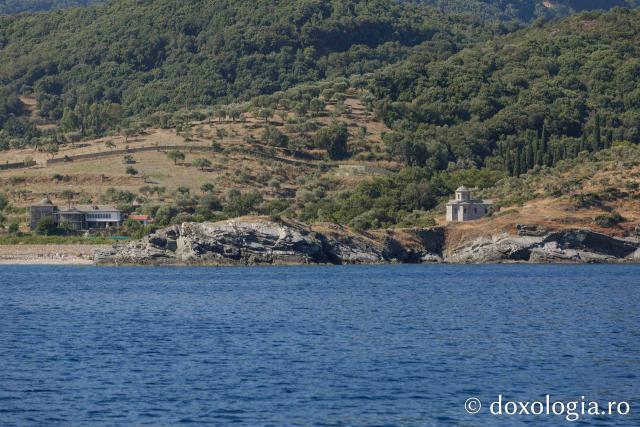 Călătorie pe mare în partea de nord-est a Sfântului Munte Athos