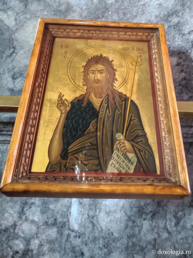 Sfântul Ioan Botezătorul - Biserica „Adormirea Maicii Domnului” din Agiasos, Insula Lesvos