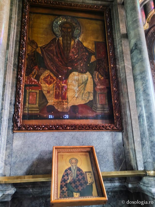 Sfântul Haralambie- Biserica „Adormirea Maicii Domnului” din Agiasos, Insula Lesvos