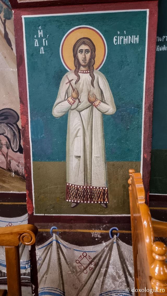 Frescă Sfânta Muceniță Irina din Insula Lesvos