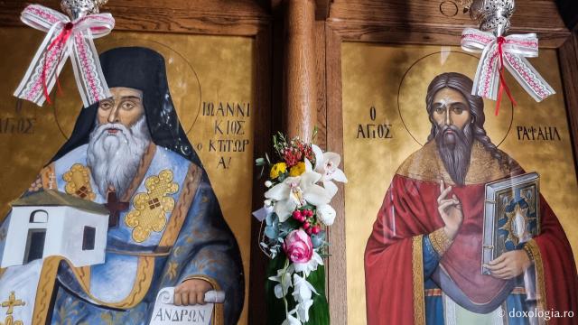 Cuviosul Ioanichie și Sfântul Rafail - Mănăstirea „Sfântul Ioan Botezătorul” din Serres, Grecia