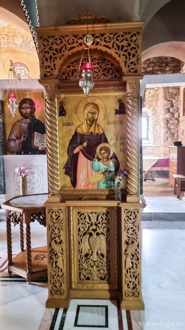 Icoana Sfinții Chiric și IulitaMănăstirea „Sfinții Mucenici Chiric și Iulita” – Sidirokastro, Grecia