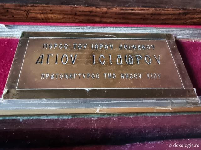 Moaștele Sfântului Mucenic Isidor din Chios