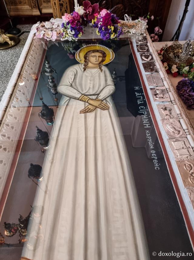 Mormântul Sfintei Mucenițe Irina - Colina Karyes – colina Sfinților Mucenici Rafail, Nicole și Irina din Insula Lesvos