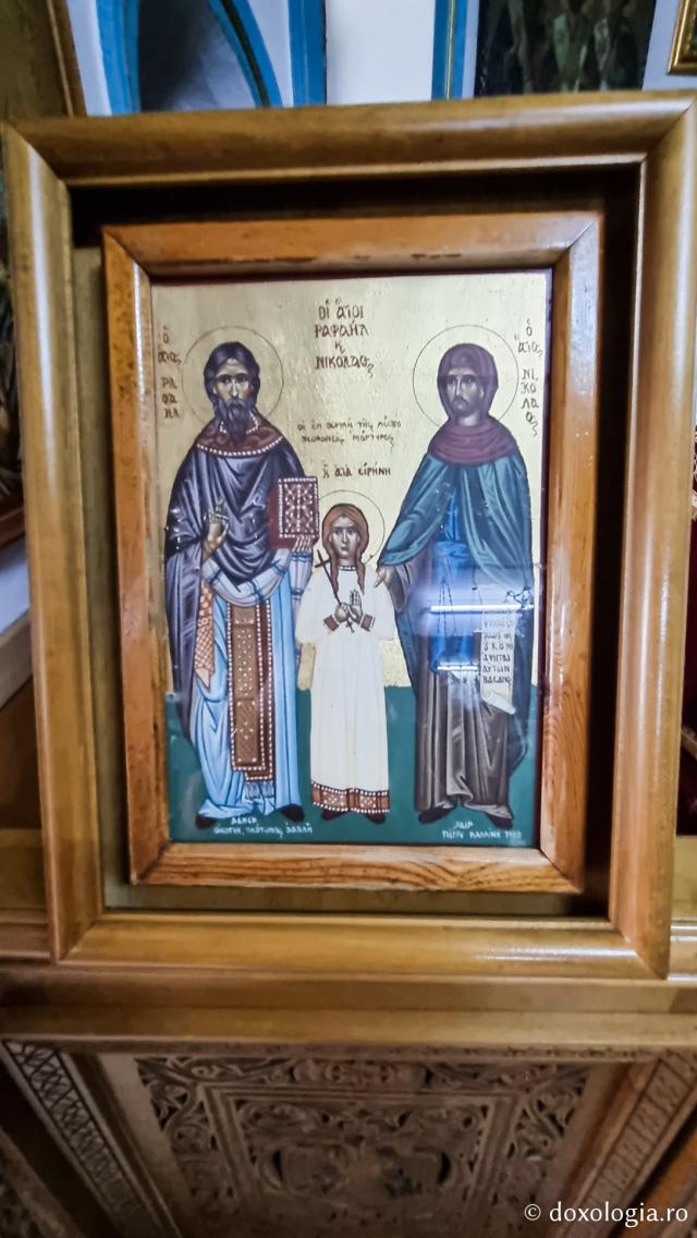 Sfinții Mucenici Rafail, Nicolae și Irina din Insula Lesvos