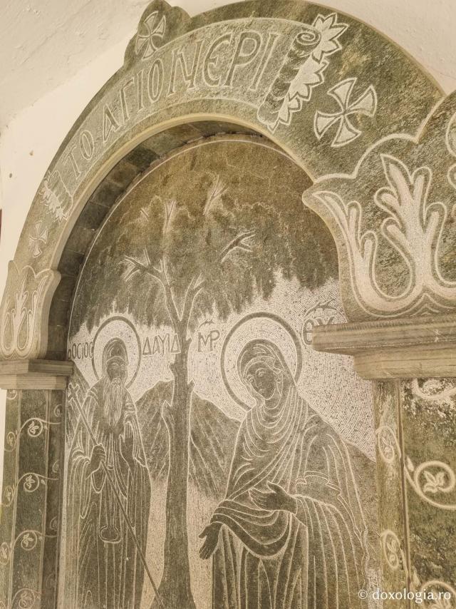Aghiasma Sfântului Cuvios David din Evia – izvorul apărut în urma unei minuni