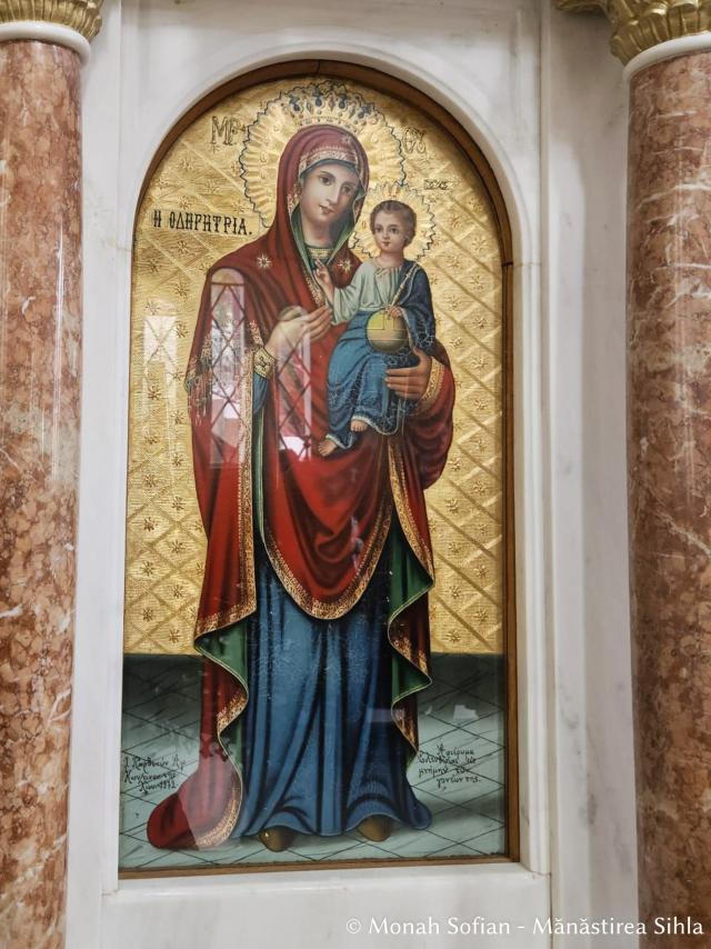 Maica Domnului - Katholikonul Mănăstirii „Sfinților Părinți” din Insula Chios, Grecia