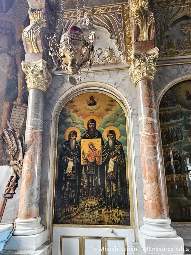 Katholikonul Mănăstirii „Sfinților Părinți” din Insula Chios, Grecia