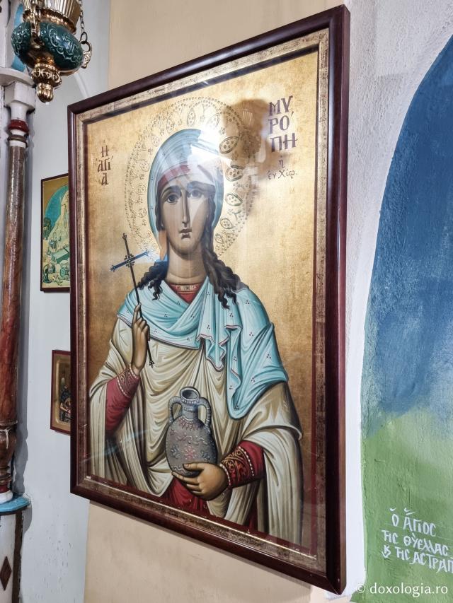 Sfânta Muceniță Miropi - Locul martiriului Sfântului Isidor din Chios - Biserica Sfântului Mucenic din Neochori