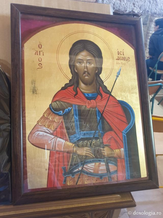 Biserica paleocreștină din Chios unde au fost înmormântați Sfântul Mucenic Isidor și Sfânta Muceniță Miropi Biserica paleocreștină din Chios unde au fost înmormântați Sfântul Mucenic Isidor și Sfânta Muceniță Miropi