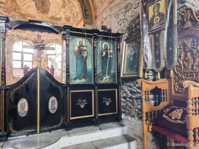 Biserica Osios David din Tesalonic – renumită pentru mozaicul din absida centrală ce reprezintă Vedenia lui Iezechiel / Foto: Magda Buftea Biserica Osios David din Tesalonic – renumită pentru mozaicul din absida centrală ce reprezintă Vedenia lui Iezechiel