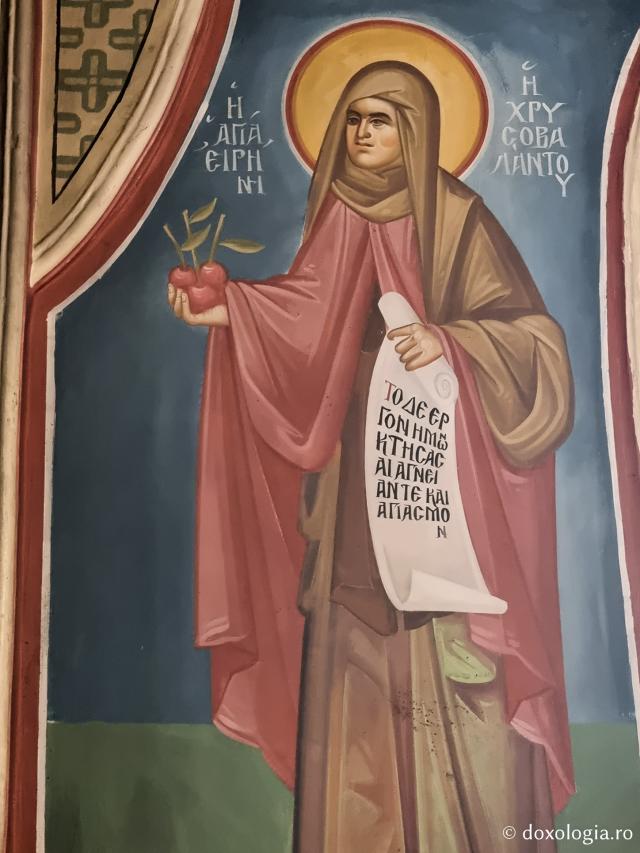 Sfânta Irina Hrisovalantou - Mănăstirea „Sfânta Muceniță Marcela” din Volissos, Insula Chios
