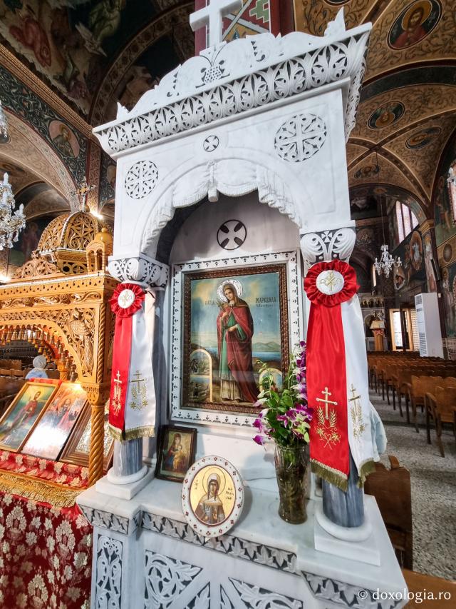 Sfânta Muceniță Marcela - Biserica „Sfântul Ioan Teologul” din Chios