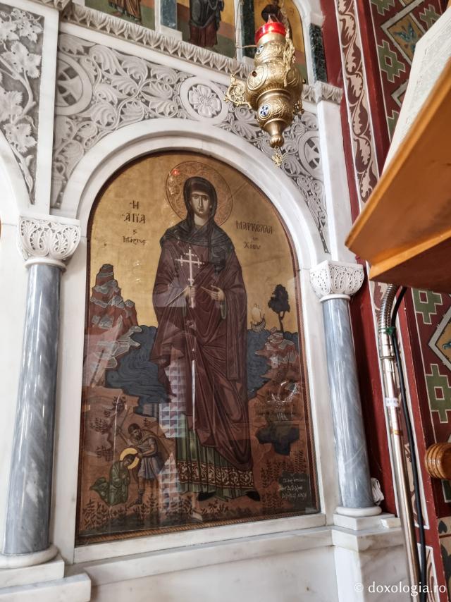 Sfânta Muceniță Marcela - Biserica „Sfântul Ioan Teologul” din Chios