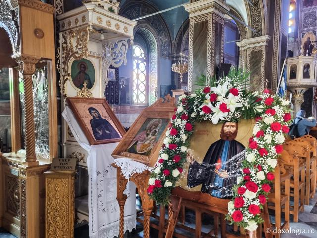 Catedrala Mitropolitană din Chios – locul unde a fost hirotonit diacon Sfântul Ierarh Nectarie / Foto: Magda Buftea Catedrala Mitropolitană din Chios – locul unde a fost hirotonit diacon Sfântul Ierarh Nectarie