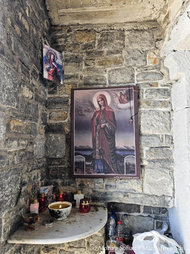 Pași de pelerin la locul unde a fost martirizată Sfânta Muceniță Marcela / Foto: Monah Sofian - Mănăstirea Sihla Pași de pelerin la locul unde a fost martirizată Sfânta Muceniță Marcela
