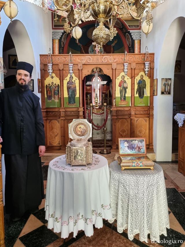 Moaștele Sfântului Cuvios Serafim de Sarov de la Mănăstirea „Sfântul Cuvios Nicodim Aghioritul” – Goumenissa