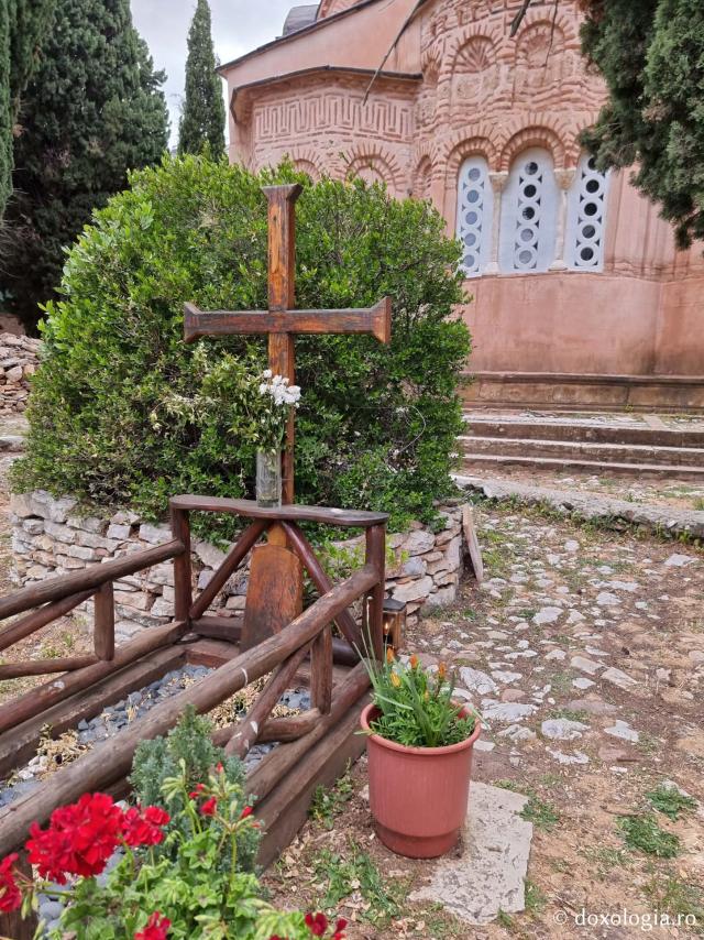 Mormântul Maicii Starețe Mariam - Mănăstirea Nea Moni din Insula Chios