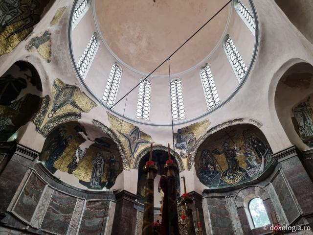Frumusețea mozaicurilor bizantine de la Mănăstirea Nea Moni din Chios
