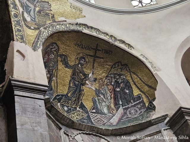 Frumusețea mozaicurilor bizantine de la Mănăstirea Nea Moni din Chios / Foto: Magda Buftea