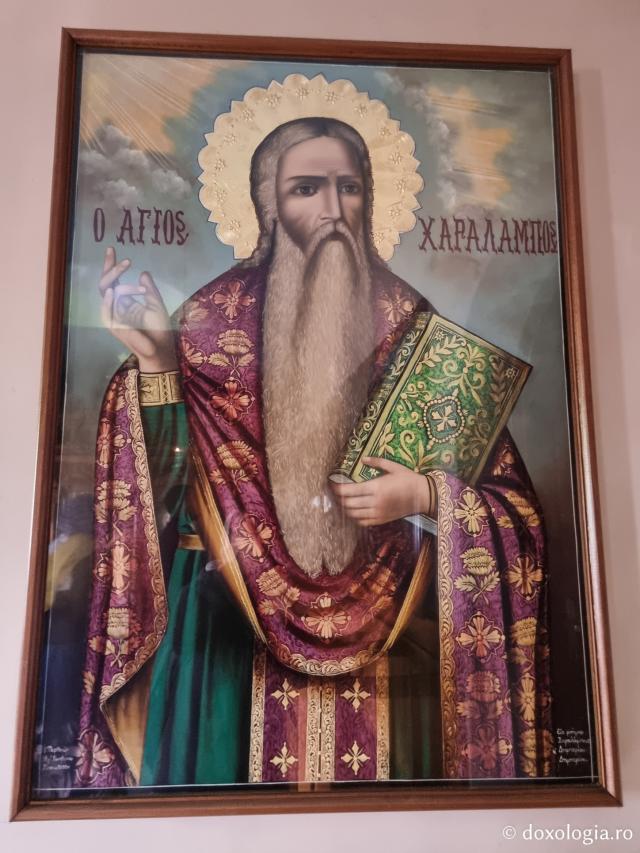 Sfântul Haralambie - Paraclisul Mănăstirii „Sfinților Părinți” din Insula Chios