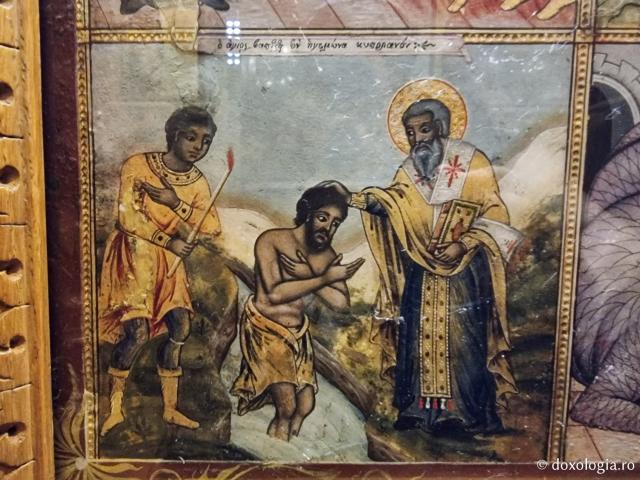 Icoana Sfântului Sfințit Mucenic Ipatie, Episcopul Gangrei din Biserica „Panagia Dexia” din Tesalonic