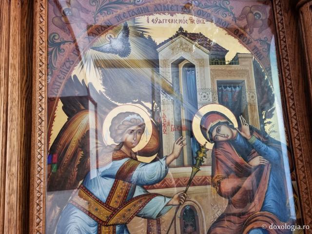 Buna Vestire - Paraclisul Bunei Vestiri de la Mănăstirea Sfântului Efrem cel Nou din Nea Makri