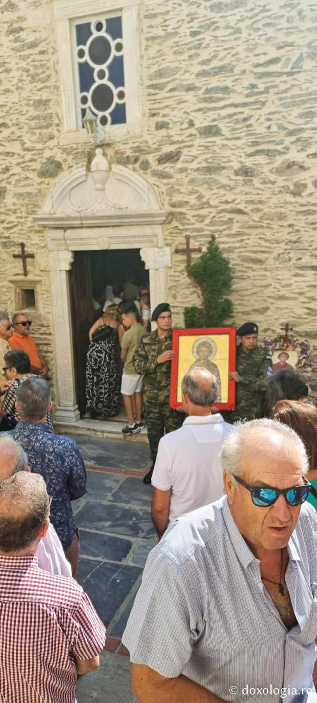 Sărbătoarea Sfântului Mare Mucenic și Tămăduitor Pantelimon – Mănăstirea Panachrantos, Insula Andros, 27 iulie 2024