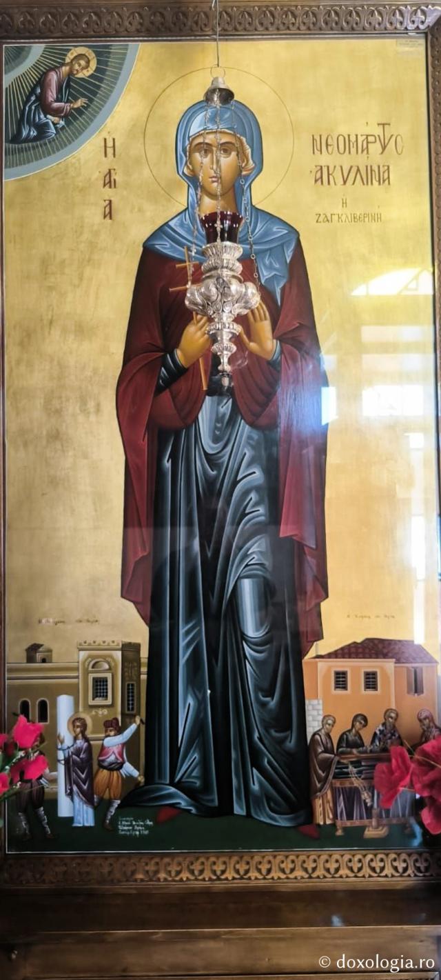 Sfânta Muceniță Achilina din Zagliveri - Pași de pelerin la Biserica „Sfânta Muceniță Achilina” din Zagliveri