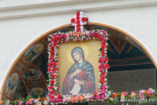Prăznuirea Sfintei Teodora de la Sihla la Mănăstirea Sihăstria