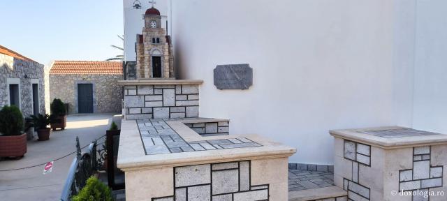 Mormântul Sfântului Cuvios Sava cel Nou din Kalymnos - Mănăstirea „Tuturor Sfinților” din Kalymnos