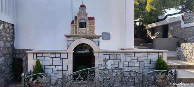 Mormântul Sfântului Cuvios Sava cel Nou din Kalymnos - Mănăstirea „Tuturor Sfinților” din Kalymnos