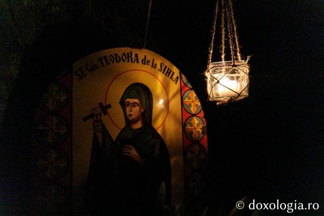 Procesiune la Mănăstirea Sihla în cinstea Sfintei Cuvioase Teodora